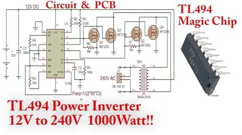 Building a 12v to 240v Inverter: A Comprehensive Circuit Diagram Tutorial