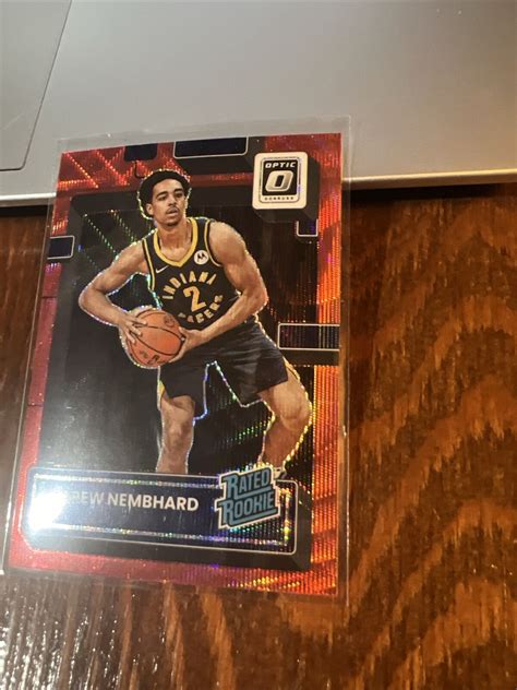 Andrew Nembhard Donruss Optic Red Wave Prizm Rookie Rc