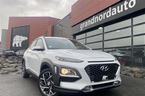 HYUNDAI KONA 1 6 GDI 141CH HYBRID CREATIVE DCT 6 Pas Cher Grand Nord