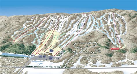 Granite Peak Ski Area Trail Map | SkiCentral.com