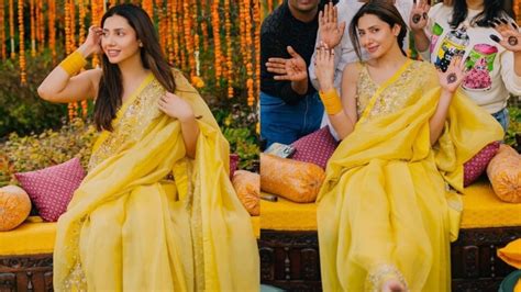 Mahira Khan Shares Pics From Mehendi Ceremony Fans Are Reminded Of