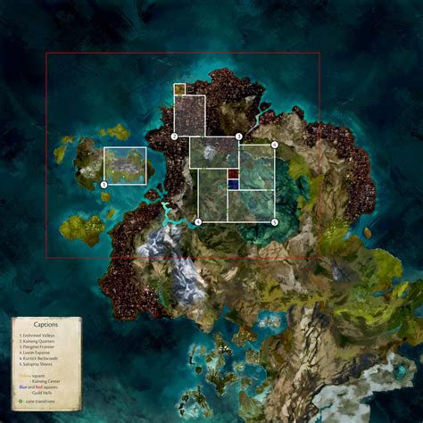 Guild Wars Factions Map