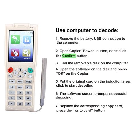 Buy Icopy English Full Decode Duplicator Id Key Copier Rfid Nfc Key