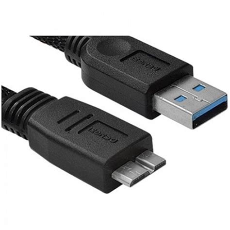 Cabo Usb 3 0 A M X Usb B M Micro Para Hd Externo 1 2m Media Tools