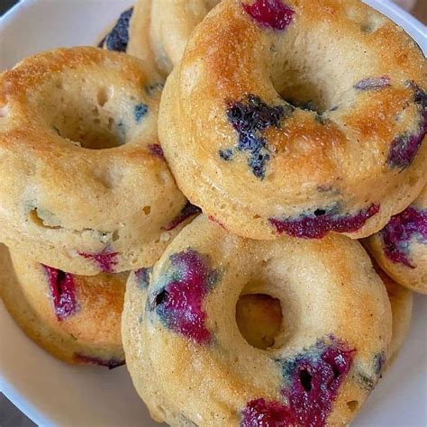 🍅 Vegan Foodie 💚 Green Life Az Instagramon „🍩 30 Minute Vegan Baked Blueberry Donuts These