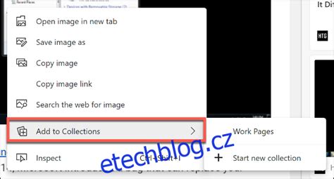 Jak povolit a používat kolekce v Microsoft Edge