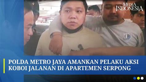 Berlaga Bak Jagoan Polisi Akhirnya Tangkap Pria Yang Todongkan Senjata