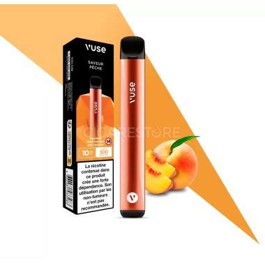 Cigarette Lectronique Jetable Vuse Puff Saveur P Che Mg Ml