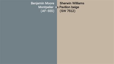 Benjamin Moore Montpelier Af 555 Vs Sherwin Williams Pavilion Beige