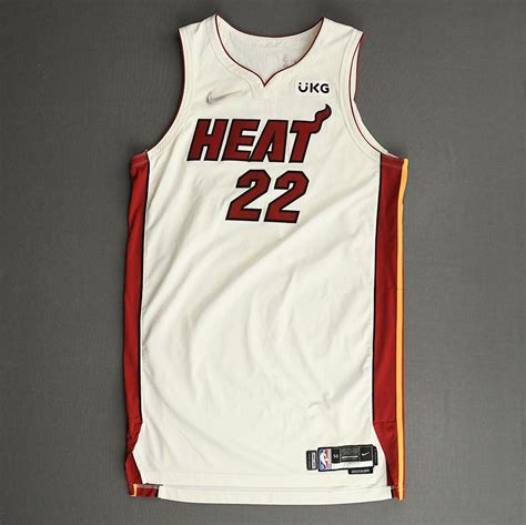 Jimmy Butler Miami Heat Game Worn Association Edition Jersey Of