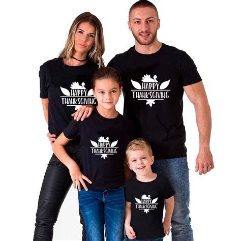 T-shirts: Thanksgiving Family - CompuPc Signs