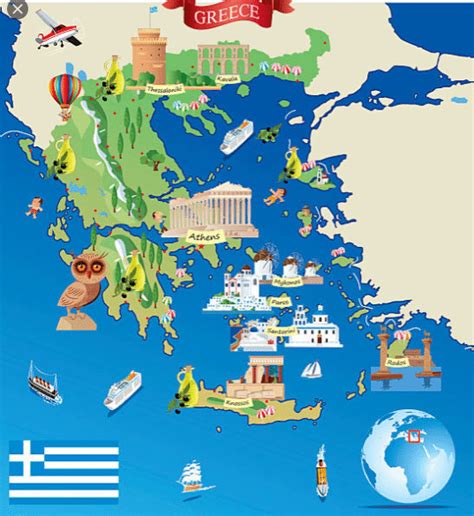 Carte Gr Ce Touristique Voyage Carte Plan