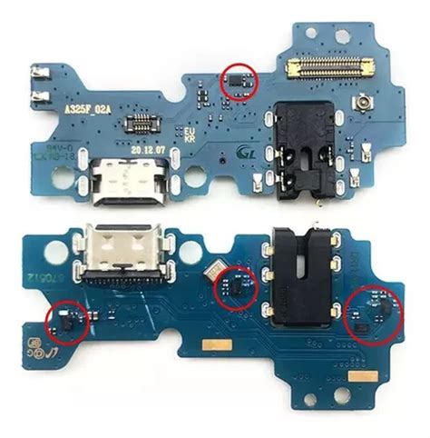 Placa De Carga Conector Usb Funciona Turbo Galaxy A32 4g Parcelamento