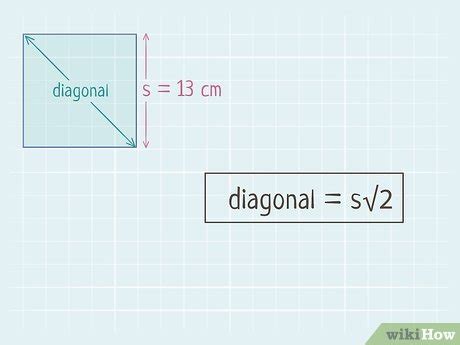 How to Find the Diagonal of a Square Using Its Area: 9 Steps