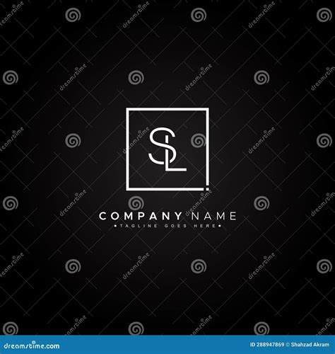 Sl Minimal Vector Logo Simple Business Logo For Monogram S And L