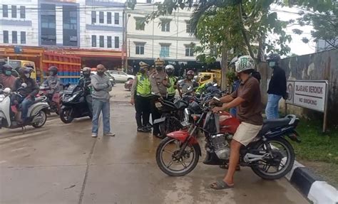 Polresta Samarinda Razia Motor Tangki Modifikasi Pengetap Bbm Pertalite