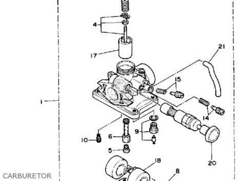 Yamaha YSR50 1992 (N) USA parts lists and schematics