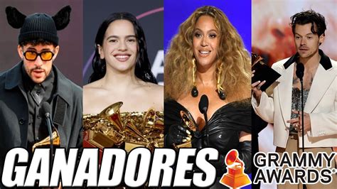 Grammys 2023 Ganadores Oficiales Lista De Ganadores Grammys 2023