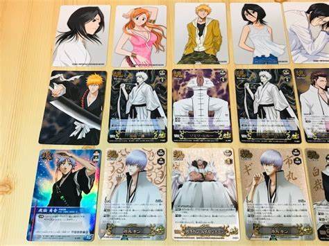 Bleach ブリーチ ソウルカードバトル まとめ売り キラカード 箔押し レア カードダス Bandai マイナーカードダス カードゲームの