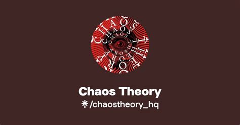 Chaos Theory Listen On Youtube Spotify Apple Music Linktree