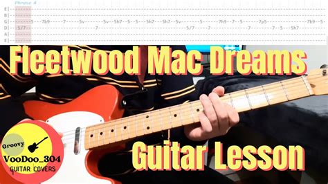 Fleetwood Mac Dreams Guitar Lesson Youtube