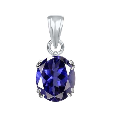 Ptm Sterling Silver Iolite Neeli 3 25 Ratti To 10 25 Ratti Or 3 Carat