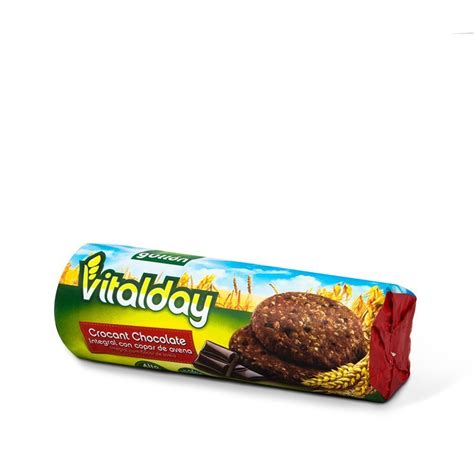 Croquant Chocolat Vitalday Biscuits Aux Fibres Et Aux Grains Entiers