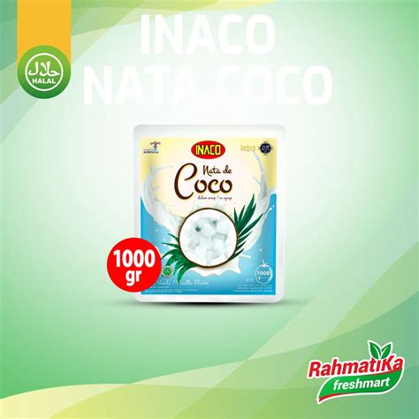 Jual Inaco Nata De Coco Vanilla Kg Shopee Indonesia