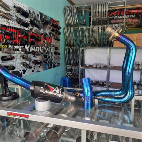 Jual Fullsystem Knalpot Ar Austin Gp Series Untuk Ninja Zx R Header