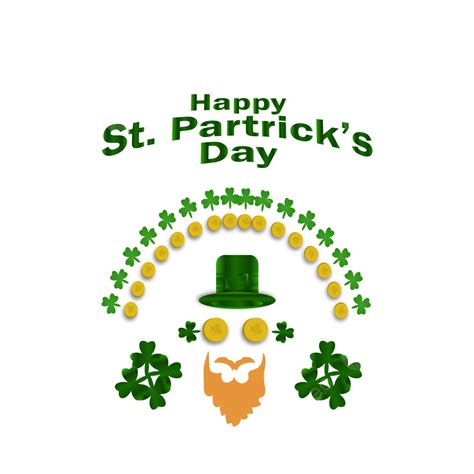 St Patrick Hat Vector Hd Png Images St Patricks Day With Hat Coin