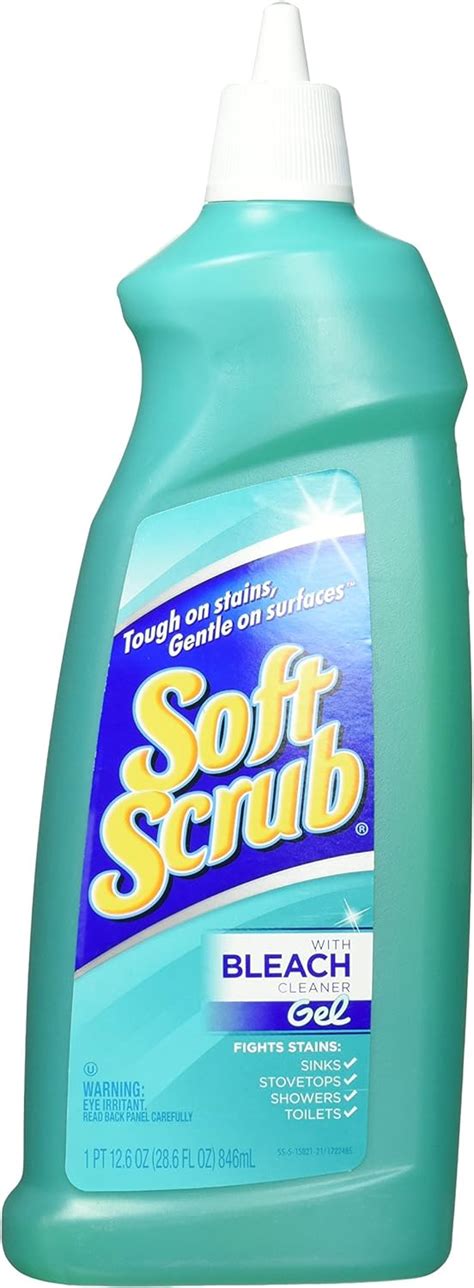 Soft Scrub Soft Scrub Gel Cleanser With Bleach 28 6 Oz 2 Pk