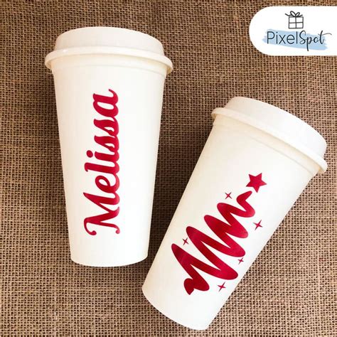 Vaso para café 16oz Regalos de navidad personalizados Hacer regalos