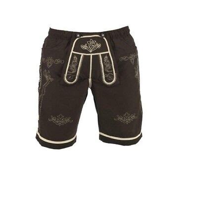 Bayrische Trachten Badehose Bermuda Badeshort Lederhosen Optik S M L Xl