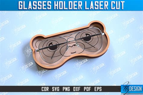 Glasses Holder Laser Cut Bundle Eyeglass Stand Animal Face Cnc By