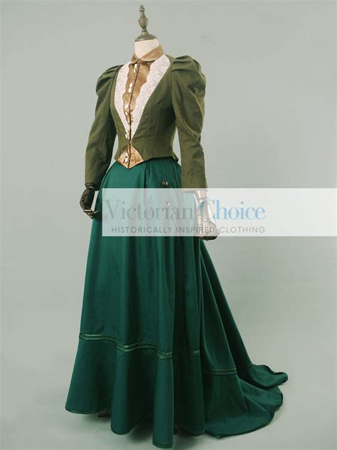 Victorian Edwardian 1900s Dress Downton Abbey Titanic Suit Halloween Costume 801 Ebay