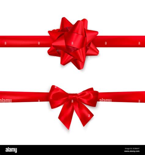 Red Satin Ribbon Background