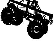 Coloriage Monster Truck Gratuit Imprimer