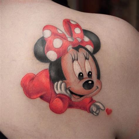 Mickey And Minnie Mouse Tattoo Designs