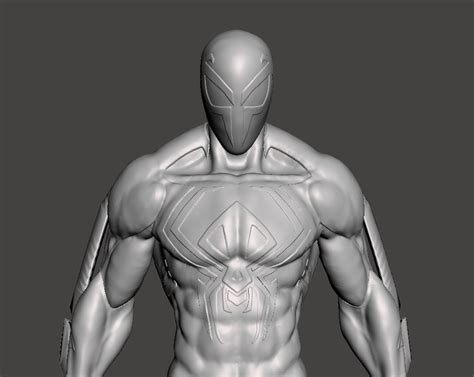 Archivo STL Spiderman 2099 Miguel O HaraModelo De Impresora 3D Para