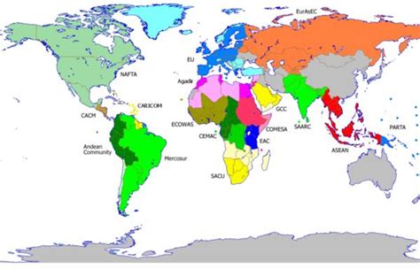 ¿qué Son Los Bloques Económicos Del Mundo Importancia Ventajas