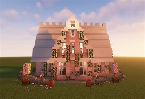 Cherry Wood House Minecraft Map