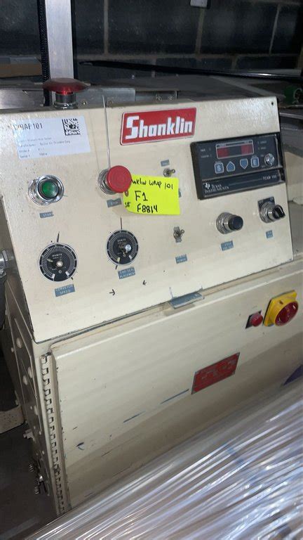 Used Shanklin F Horizontal Automatic Side Seal Wrapper