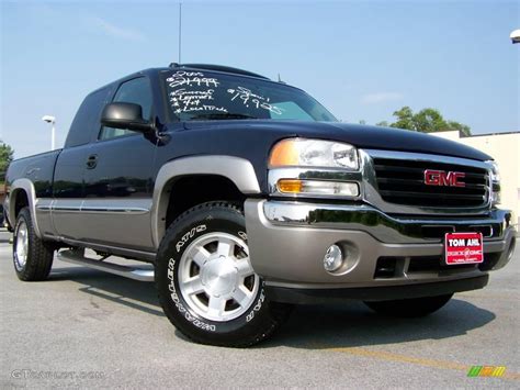 2005 Deep Blue Metallic GMC Sierra 1500 Z71 Extended Cab 4x4 16894539