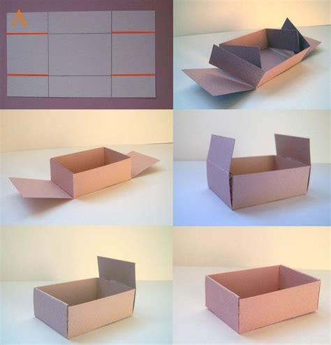 Como Hacer Cajas De Carton