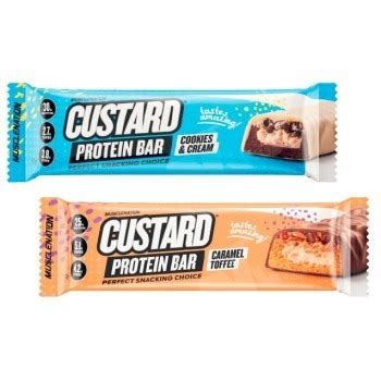 Muscle Nation Custard Protein Bars 60g Offer At Coles