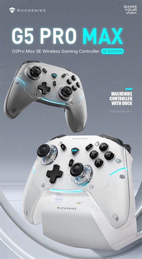 Controlador De Gamepad Sem Fio Machenike G Pro Series Es