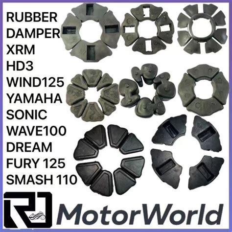 Rubber Damper For XRM Sniper Shogun HD3 Bajaj X4 Wind125 YAMAHA Sonic