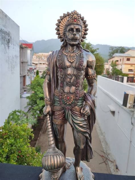 Big Hanuman Statue 24 Inch Standing Lord Hanuman Idol Etsy