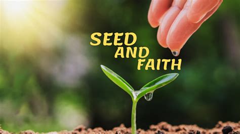 Seed and Faith - Pastor Charles Finny Arumainayagam