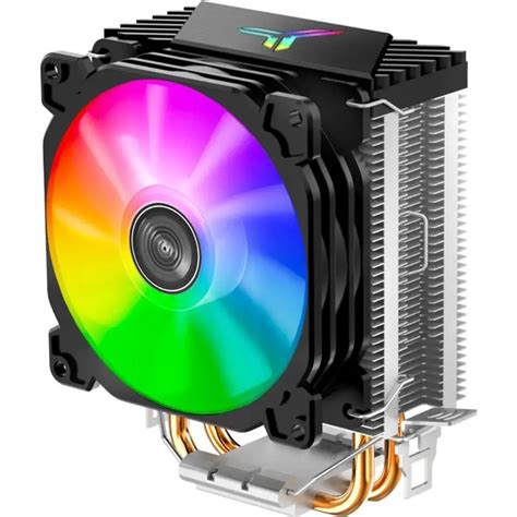 Jonsbo Cr1200 Cpu Cooler Fan Rgb 3pin 2 Heat Pipe Tower Automatic Lighting Cooling Fans Heatsink